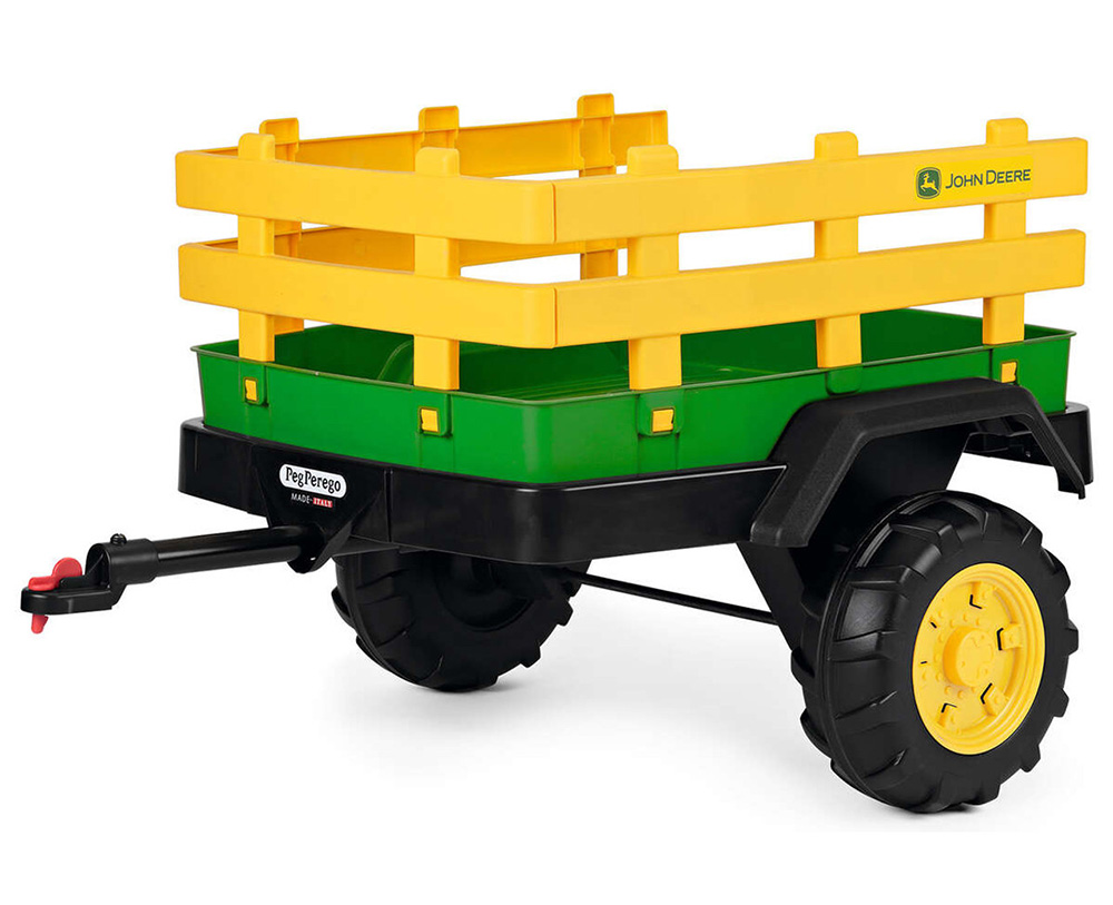 PEG-PEREGO TRAILER FOR TRACTOR JOHN DEERE DUAL FORCE