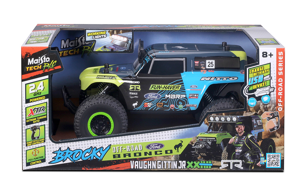 MAISTO TECH R/C VEHICLE BROCKY OFF ROAD FORD BRONCO 2.4GHz
