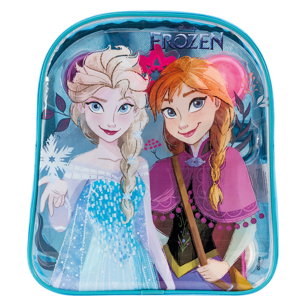 AS DOUGH DISNEY FROZEN BACKPACK WITH 4 POTS - 3D CAPS AND 5 TOOLS 200g FOR AGES 3+
