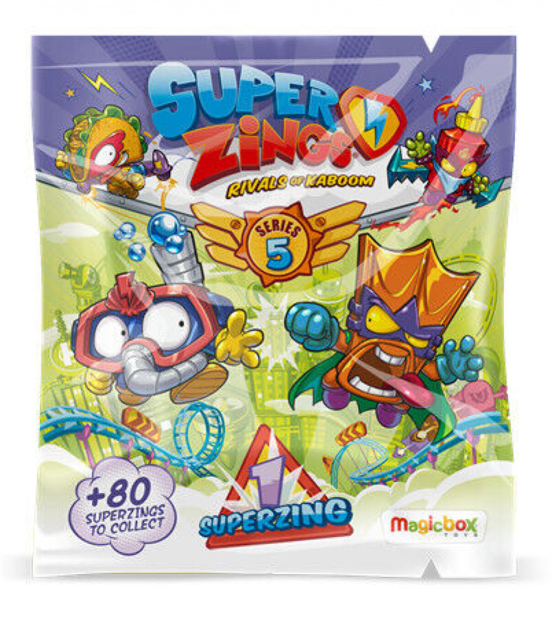 SUPERZINGS SERIES 5 SINGLE FIRUGE SURPRISE FOR 3+ YEARS