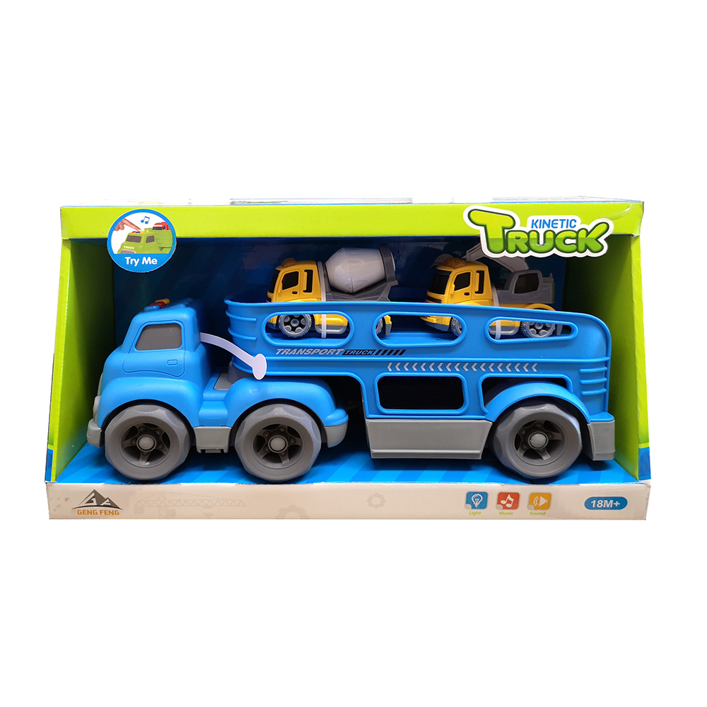 BEBE TRUCK WITH SOUNDS AND LIGHTS - BLUE