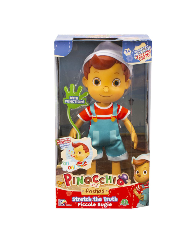 PINOCCHIO 32 cm. DOLL WITH LENGTHENING NOSE