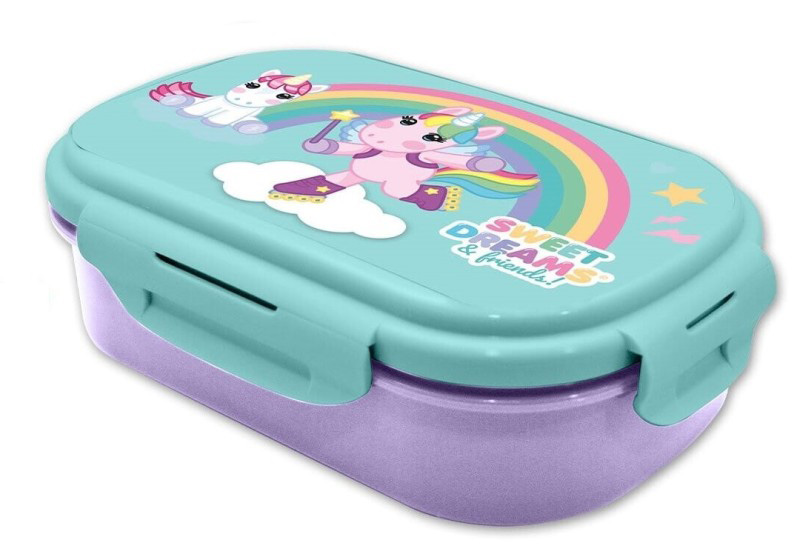 LUNCH BOX WITH CUTLERY SWEET DREAMS & FRIENDS