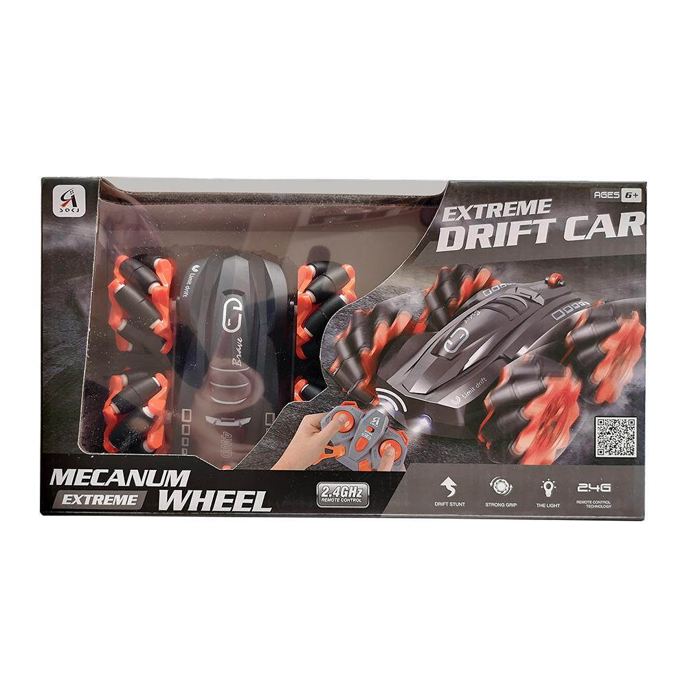 REMOTE CONTROL VEHICLE 8 DIRECTIONS WITH USB 2.4 GHz - ORANGE