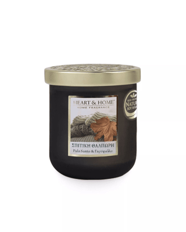 HEART & HOME MEDIUM CANDLE 110g HOME WARMTH