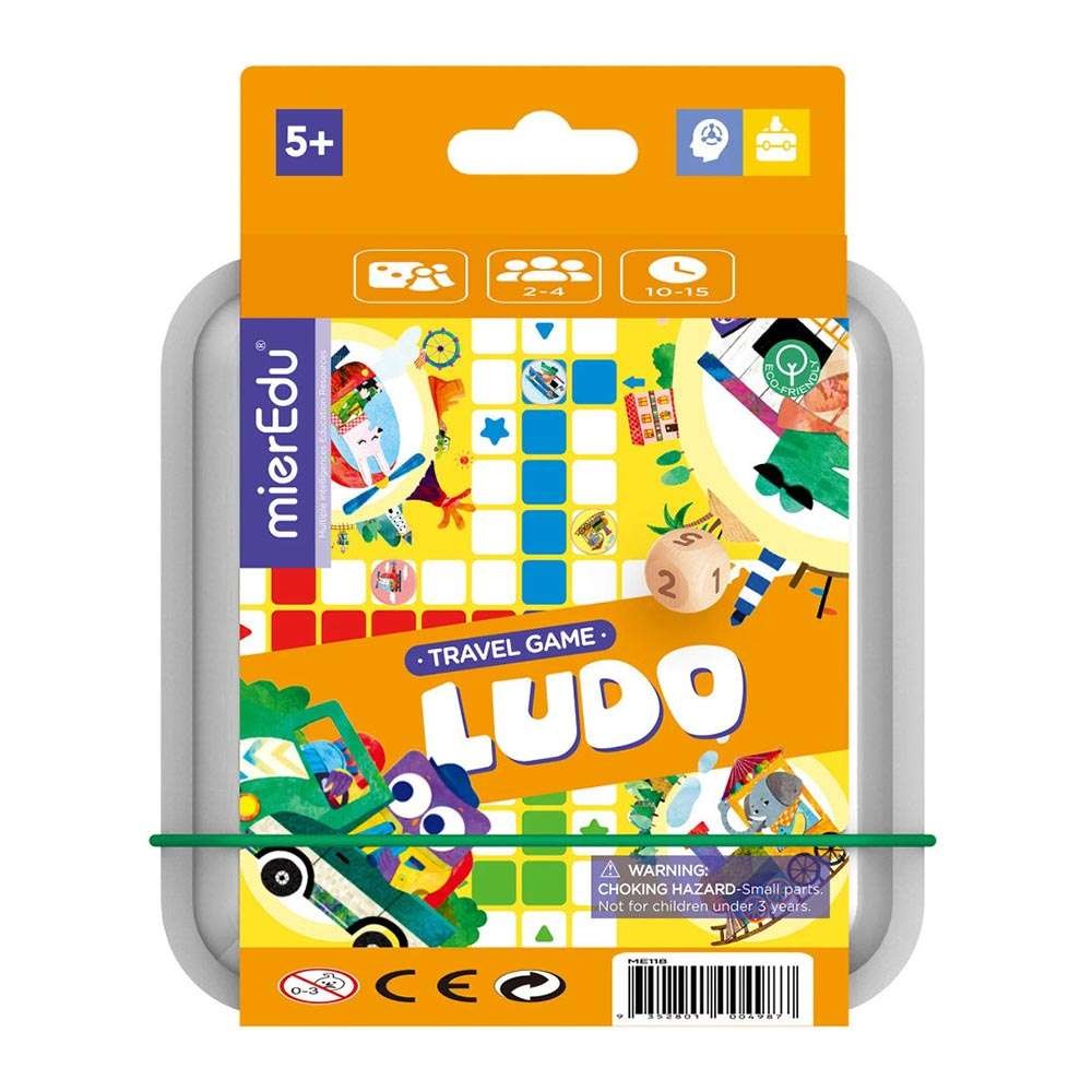 MIER EDU BOARD GAME I PLAY TRAVELING LUDO