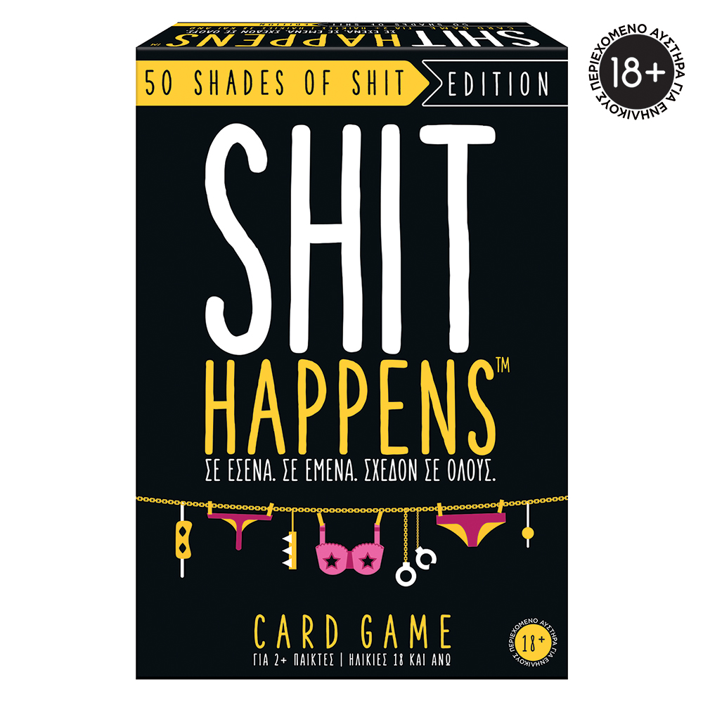AS GAMES BOARD GAME SHIT HAPPENS 50 SHADES OF SHIT FOR AGES 18+ AND 2+ PLAYERS