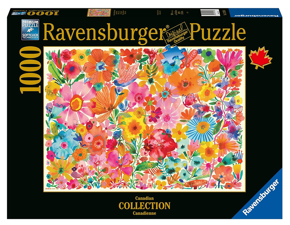 RAVENSBURGER PUZZLE 1000 pcs FLOWERS