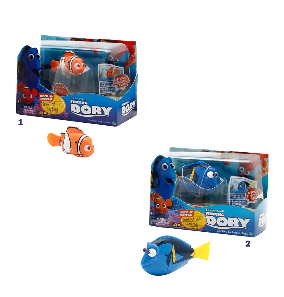 ROBOTIC FISHES FINDING DORY - 2 DESIGNS