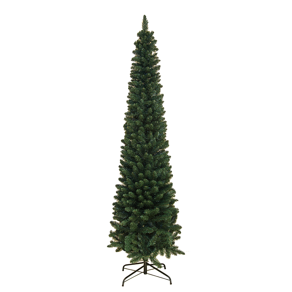 CHRISTMAS TREE UTAH SLIM PVC GREEN 180 cm