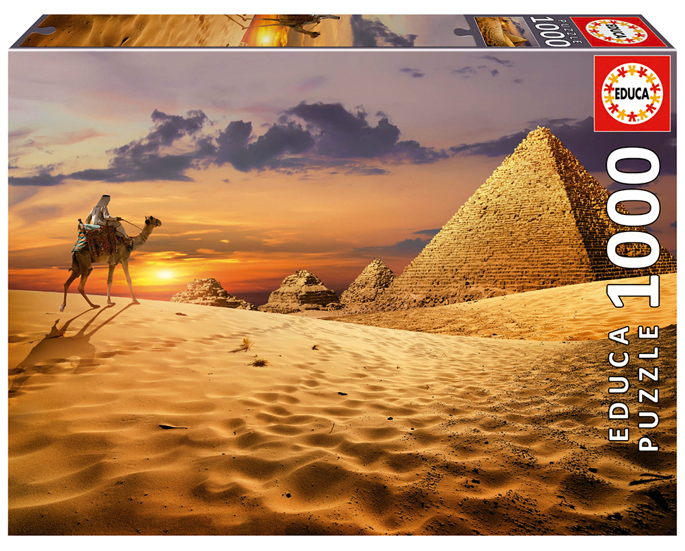 EDUCA PUZZLE 1000 pcs CAMEL IN THE DESERT