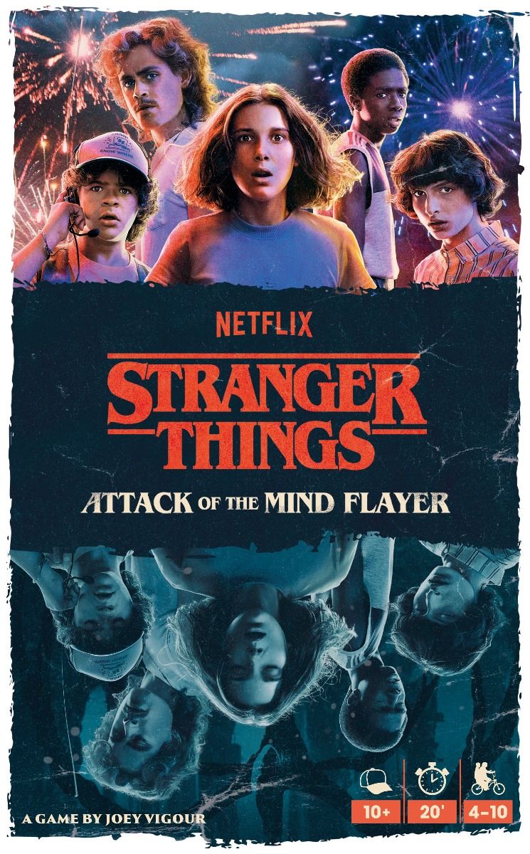KAISSA BOARD GAME STRANGER THINGS - ATTACK OF THE MIND FLAYER