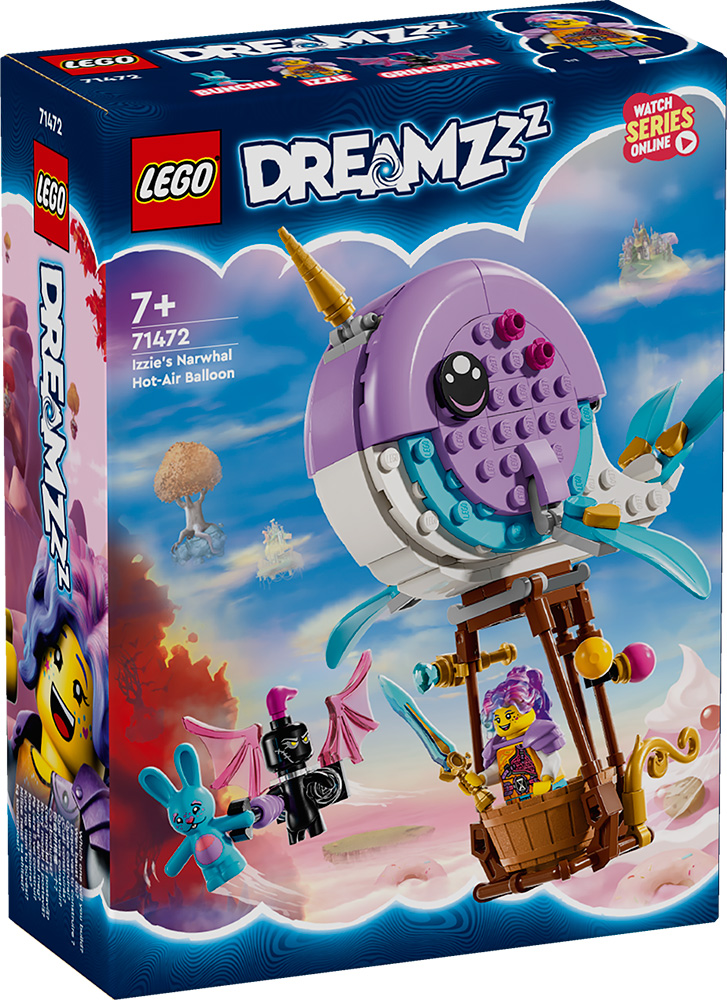 LEGO® DREAMZZZ™ ΤΟ ΑΕΡΟΣΤΑΤΟ-ΝΑΡΒΑΛ ΤΗΣ ΊΖΖΙ