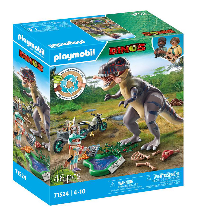 PLAYMOBIL DINOS T-REX TRACE AND TRACKER