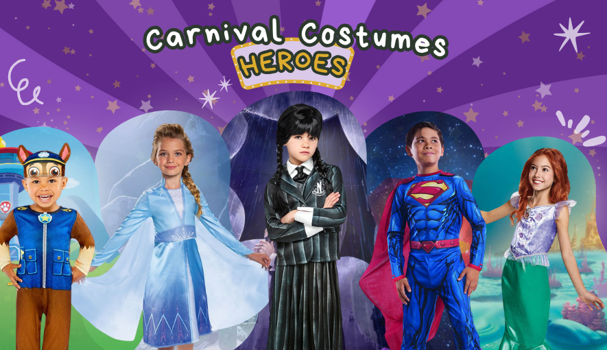 CARNIVAL HEROES COSTUMES