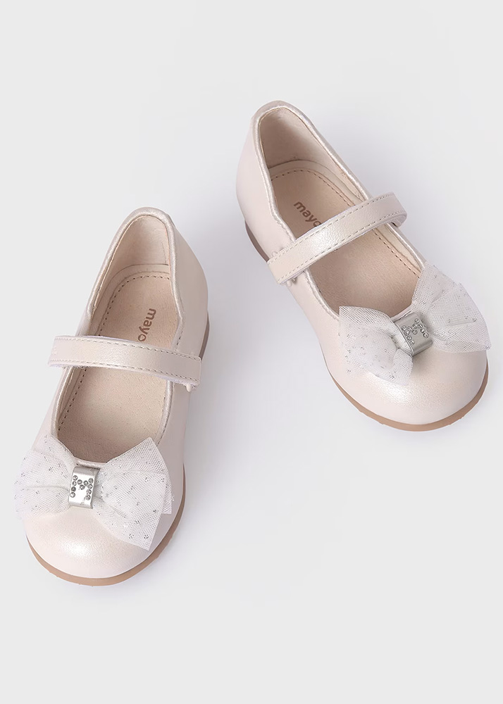 MAYORAL MARY JANE SHOES  PEARL
