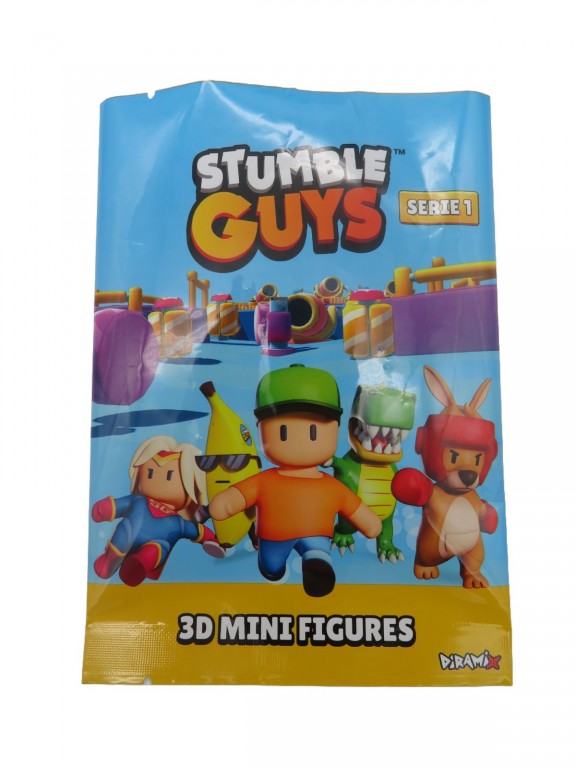 STUMBLE GUYS 3D MINI FIGURES SURPRISE IN FOIL BAG
