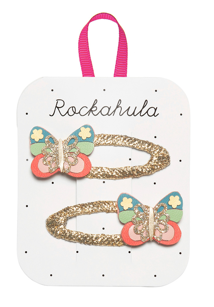 ROCKAHULA ΑΞΕΣΟΥΑΡ ΜΑΛΛΙΩΝ RAINBOW BUTTERFLY CLIPS