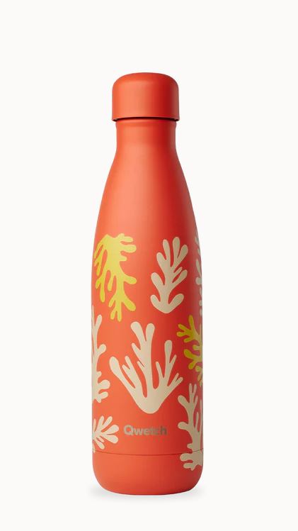 QWETCH STAINLESS STEEL BOTTLE SUMMER POP CORAL 500ml