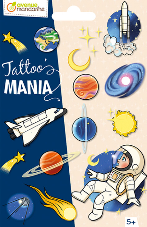 DECALS TATTOOS SPACE