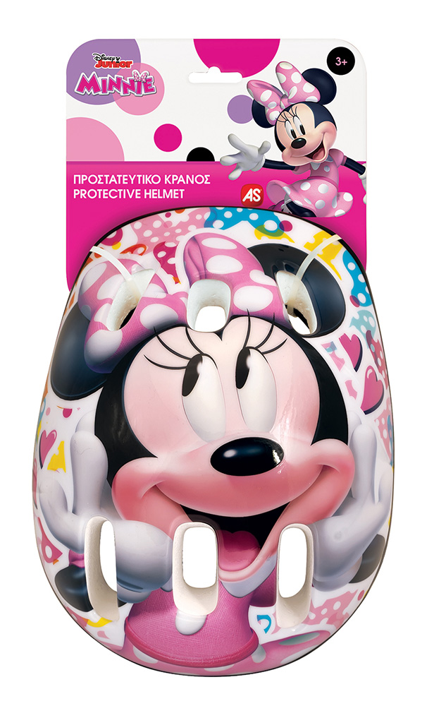 AS PROTECTIVE HELMET MINNIE FOR AGES 3+