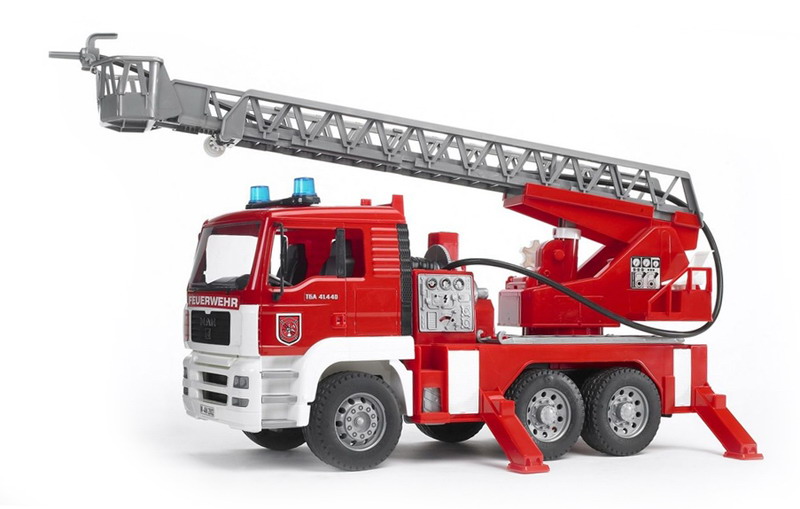 BRUDER FIRE MAN WITH CART BR002771