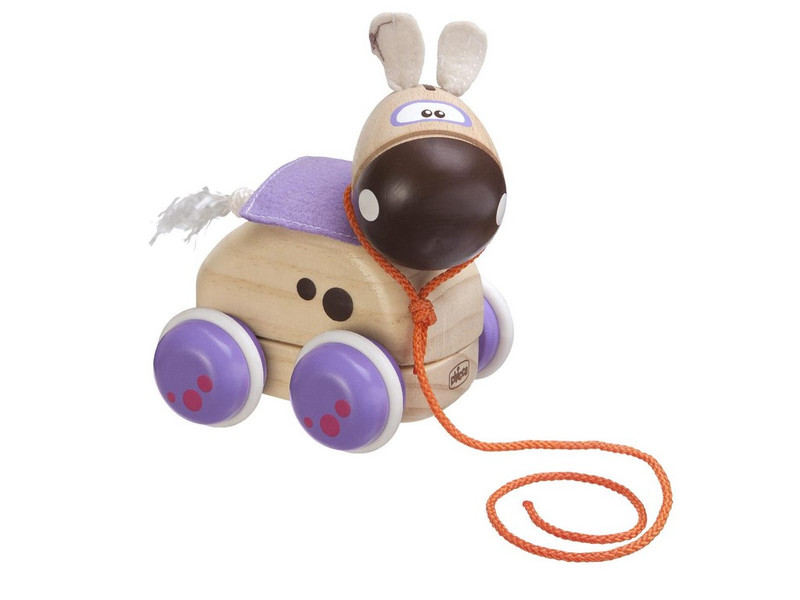 CHICCO WOODEN TOY HORSE