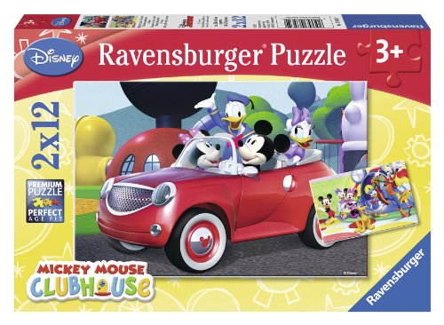 RAVENSBURGER PUZZLE KIDS 2x12 pcs. MICKEY, MINI AND FRIENDS 07 565
