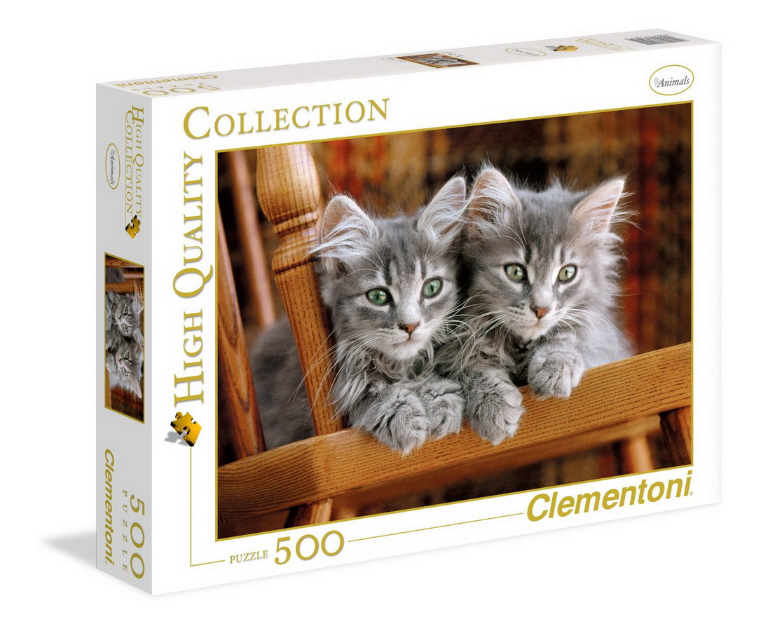 CLEMENTONI PUZZLE HIGH QUALITY COLLECTION KITTENS 500 PCS