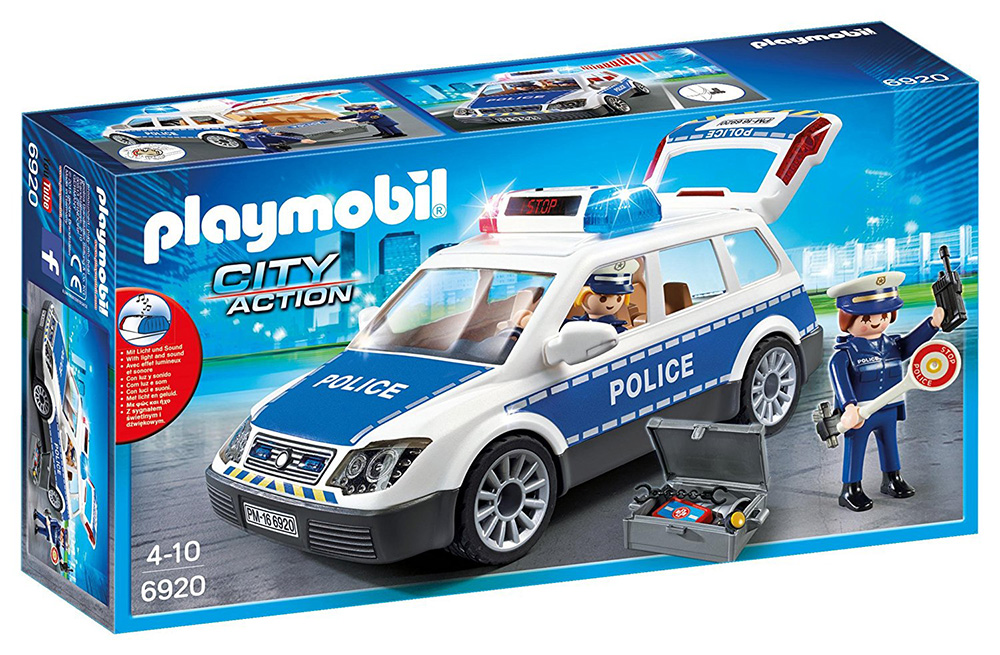 PLAYMOBIL CITY ACTION SQUAD CAR WITH LIGHTS AND SOUND