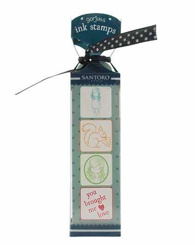 GORJUSS VACATION SELF INKING STAMP SET YOU BROUGHT ME LOVE