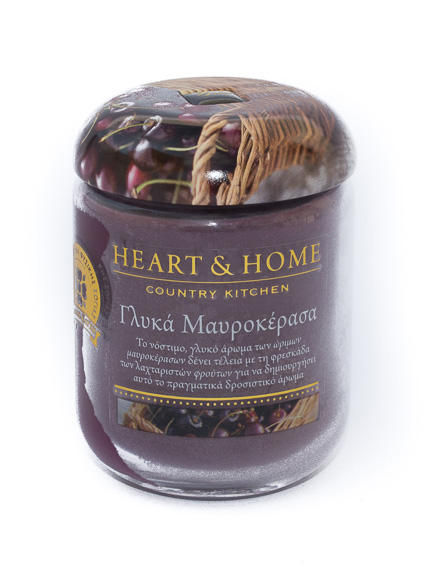 LARGE CANDLE FRAGRANCE SWEET BLACK BERRIES