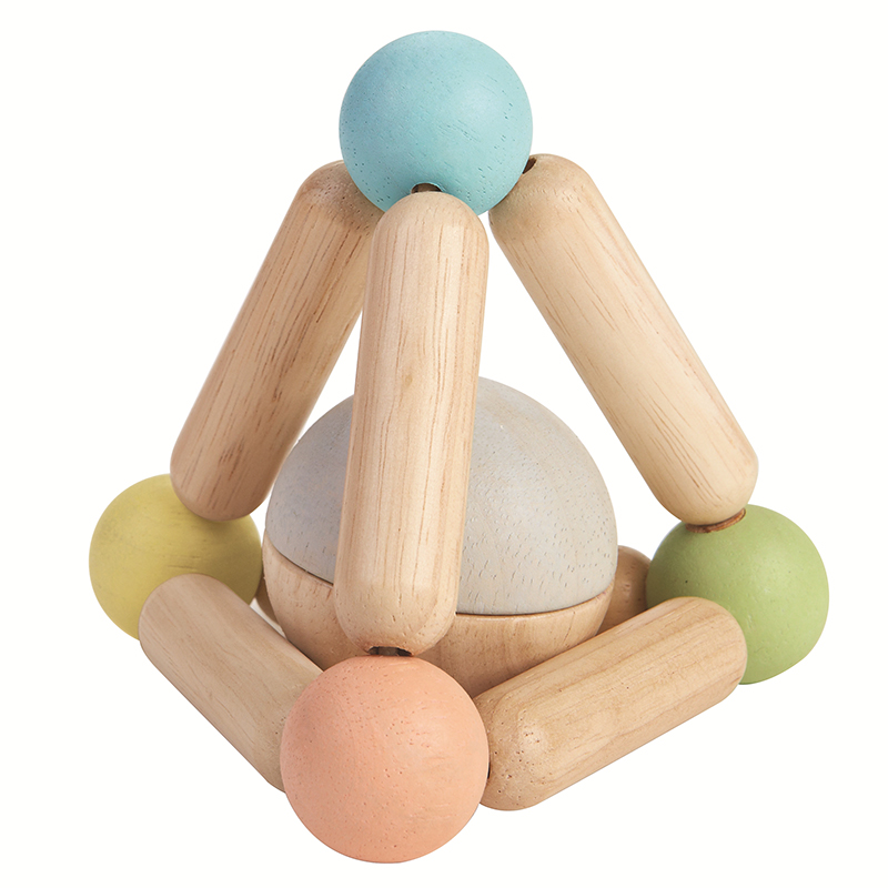 PLAN TOYS WOODEN TRIANGLE CLUTCHING TOY