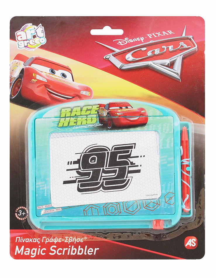 AS MAGIC SCRIBBLER TRAVEL DISNEY CARS FOR AGES 3+